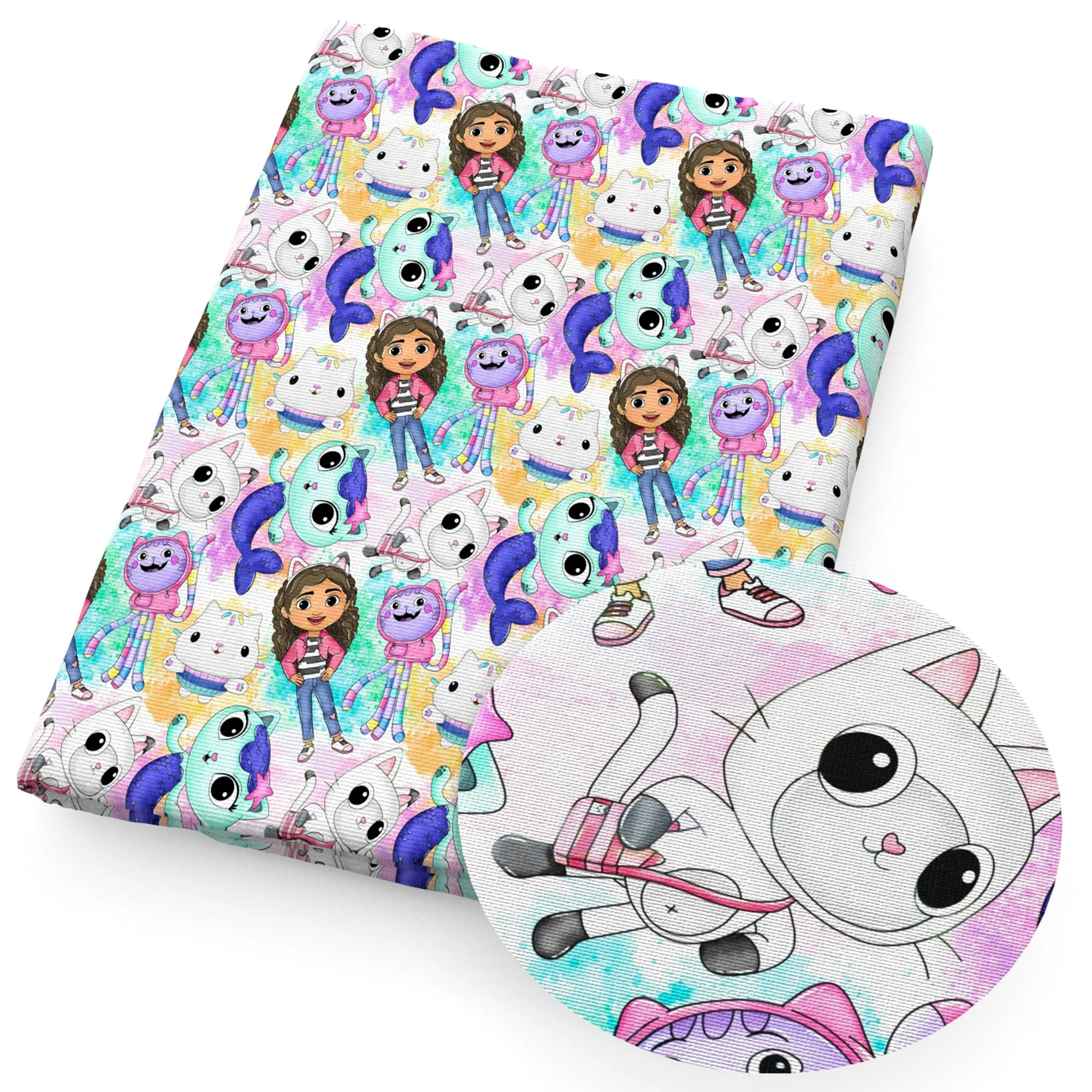 Cartoon Theme Printed Fabric