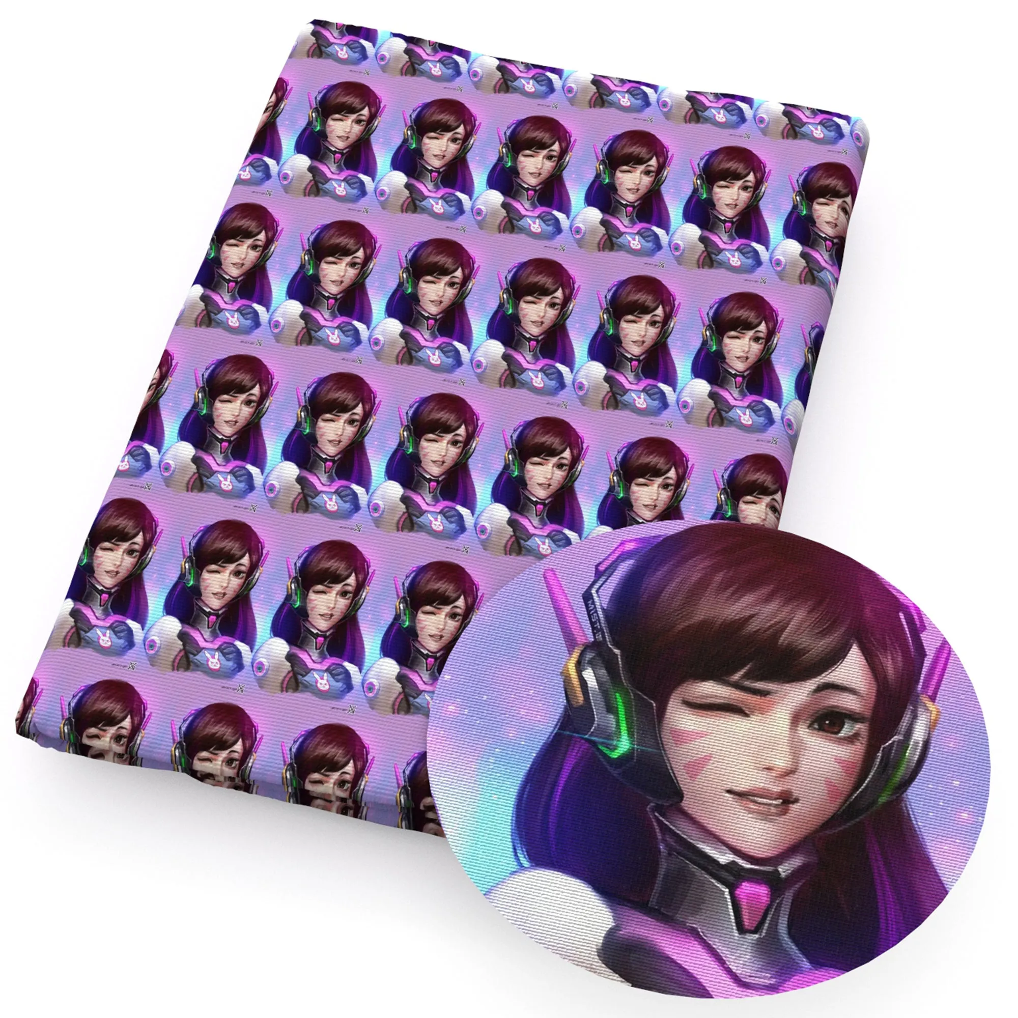 Cartoon Theme Printed Fabric