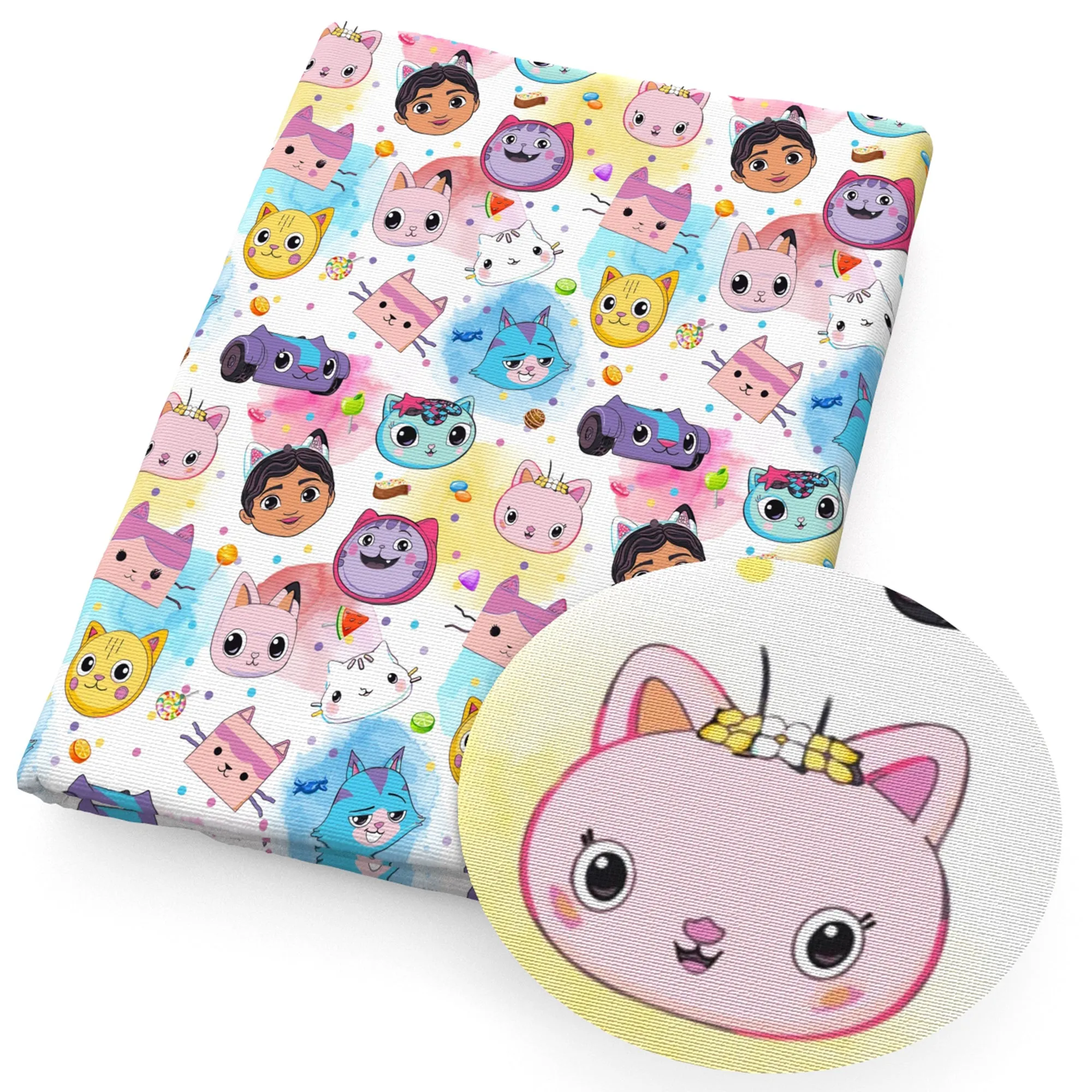 Cartoon Theme Printed Fabric