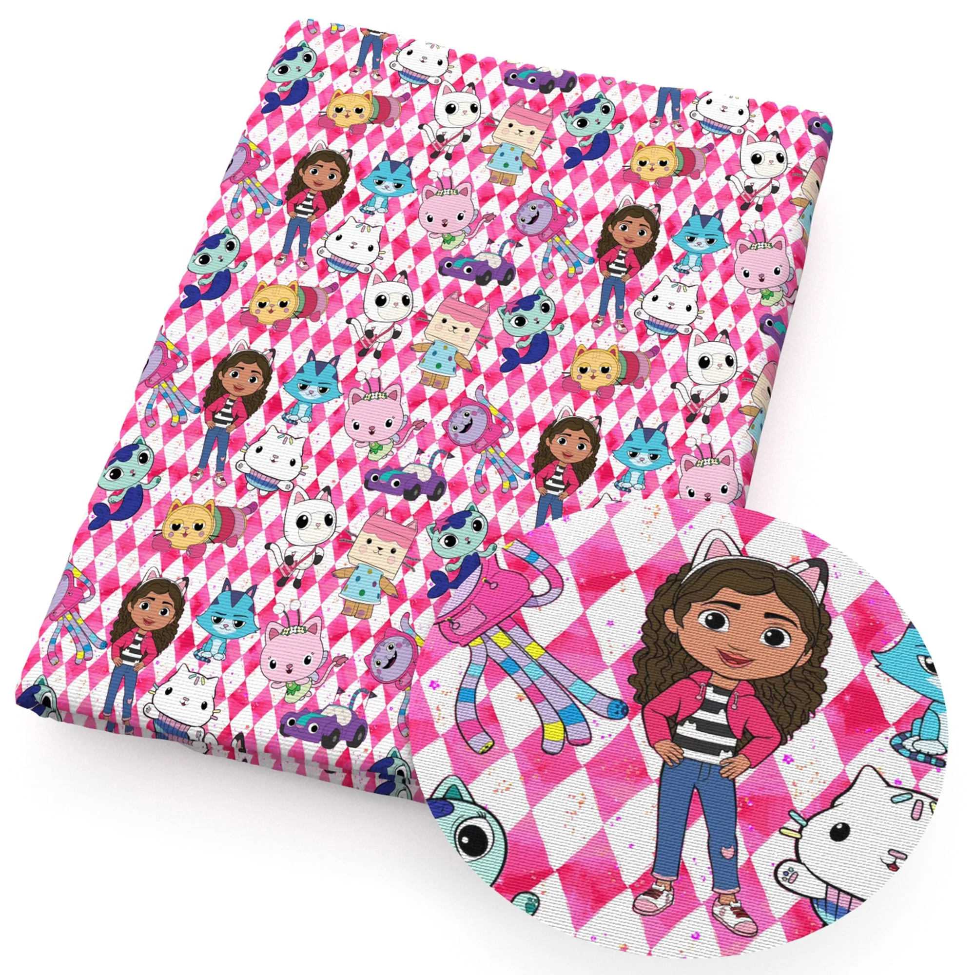 Cartoon Theme Printed Fabric
