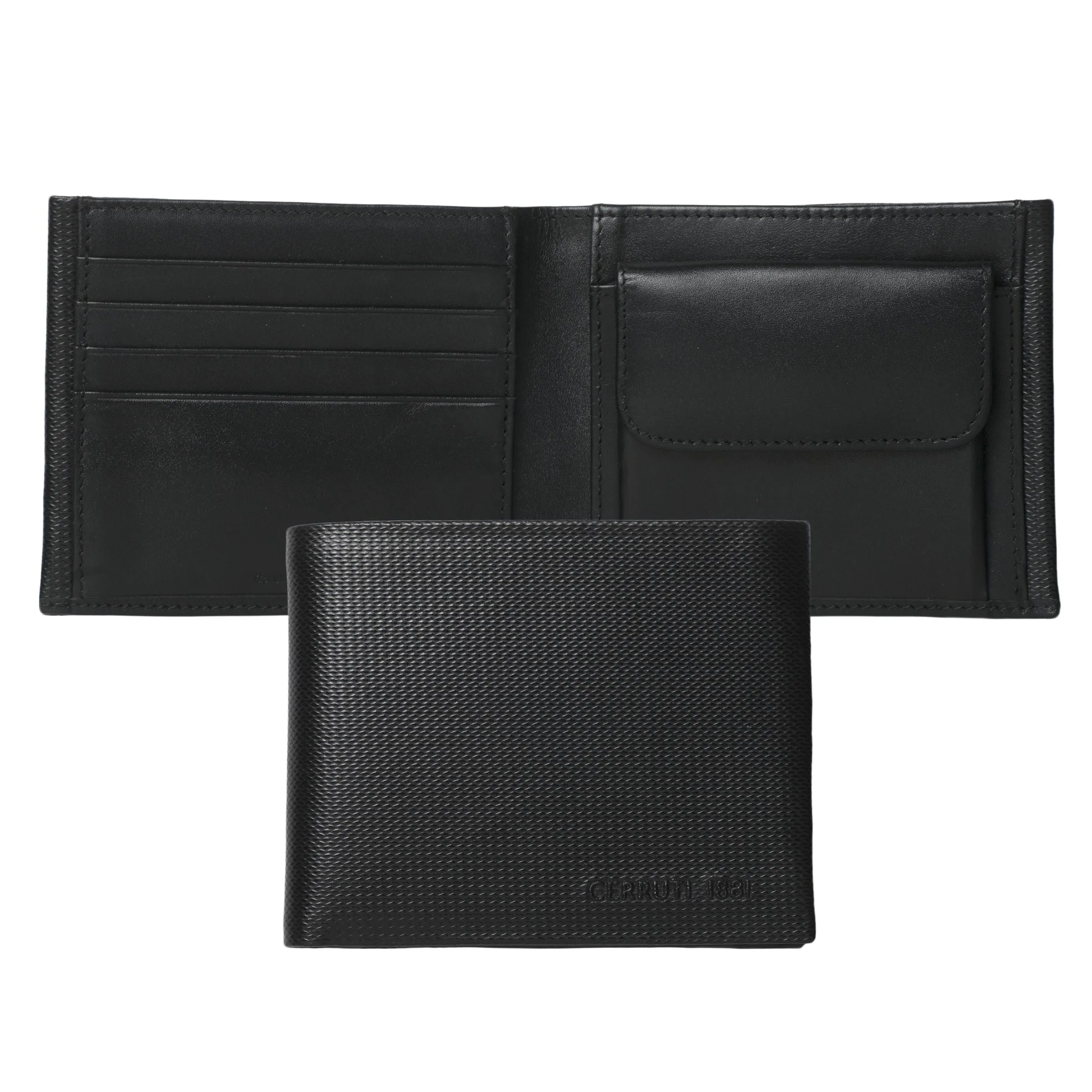 CERRUTI 1881 NLM326 - CERRUTI 1881 Money wallet Steel