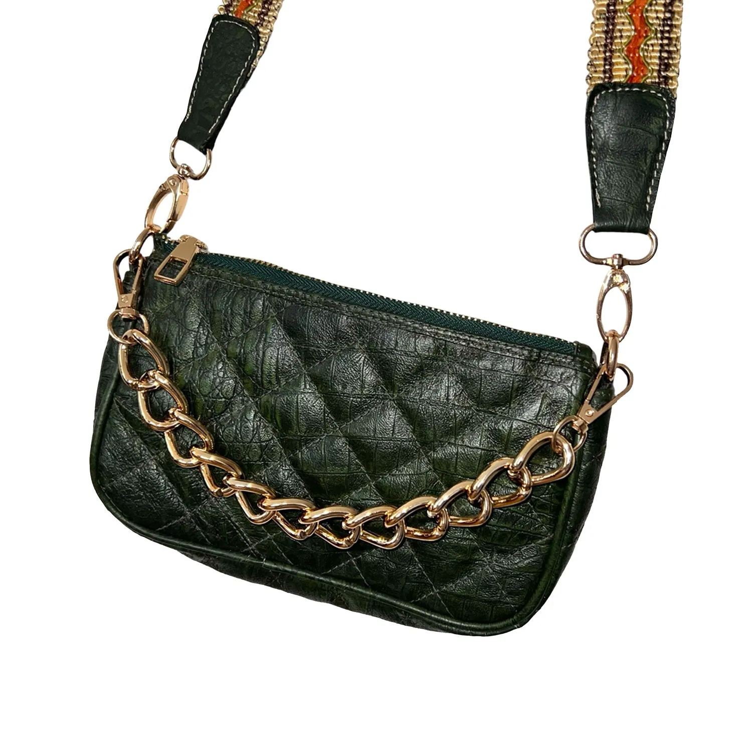 Chain Clutch in Green
