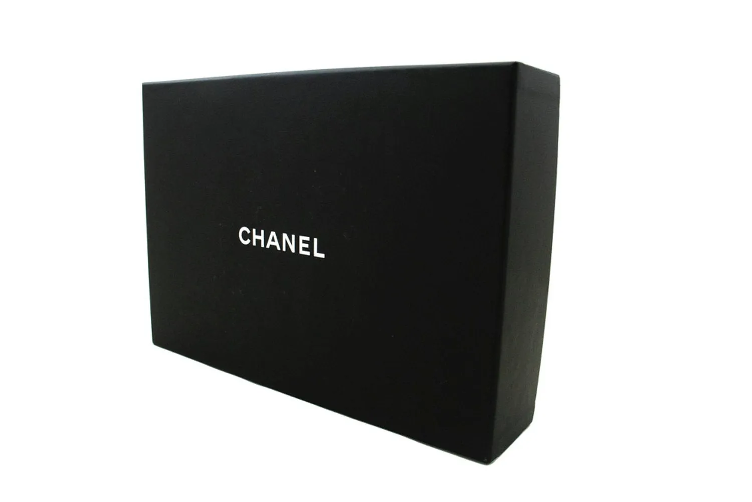 CHANEL Caviar Wallet On Chain WOC Black Shoulder Bag Crossbody SV n87