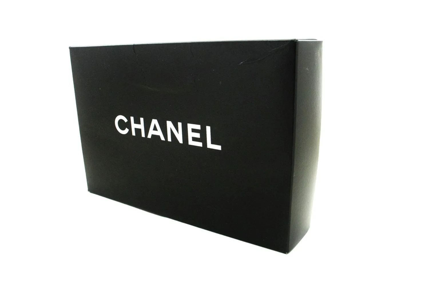 CHANEL Chain Shoulder Bag Clutch Black Quilted Flap Lambskin Purse n50