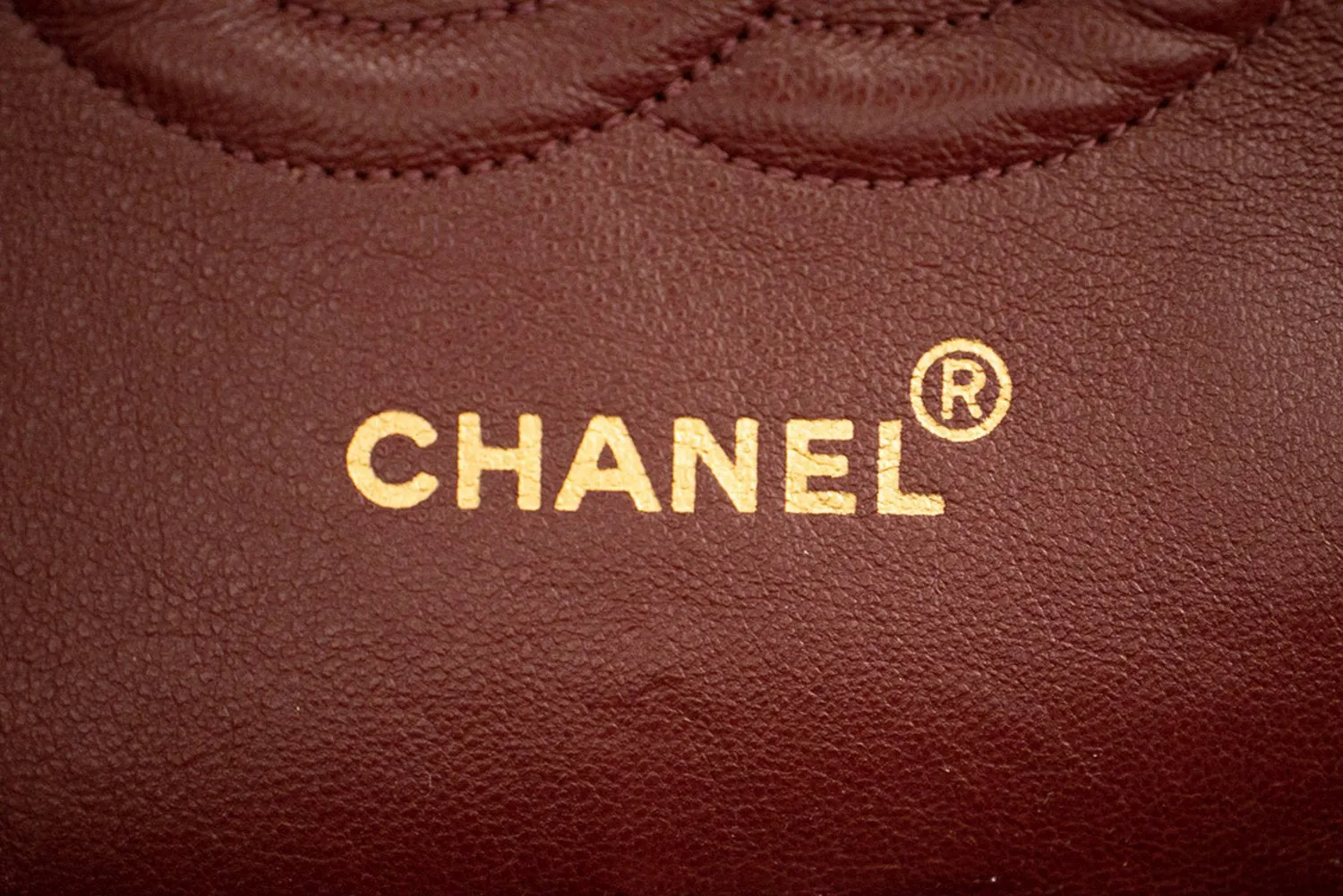 CHANEL Classic Double Flap 10" Chain Shoulder Bag Black Lambskin j92