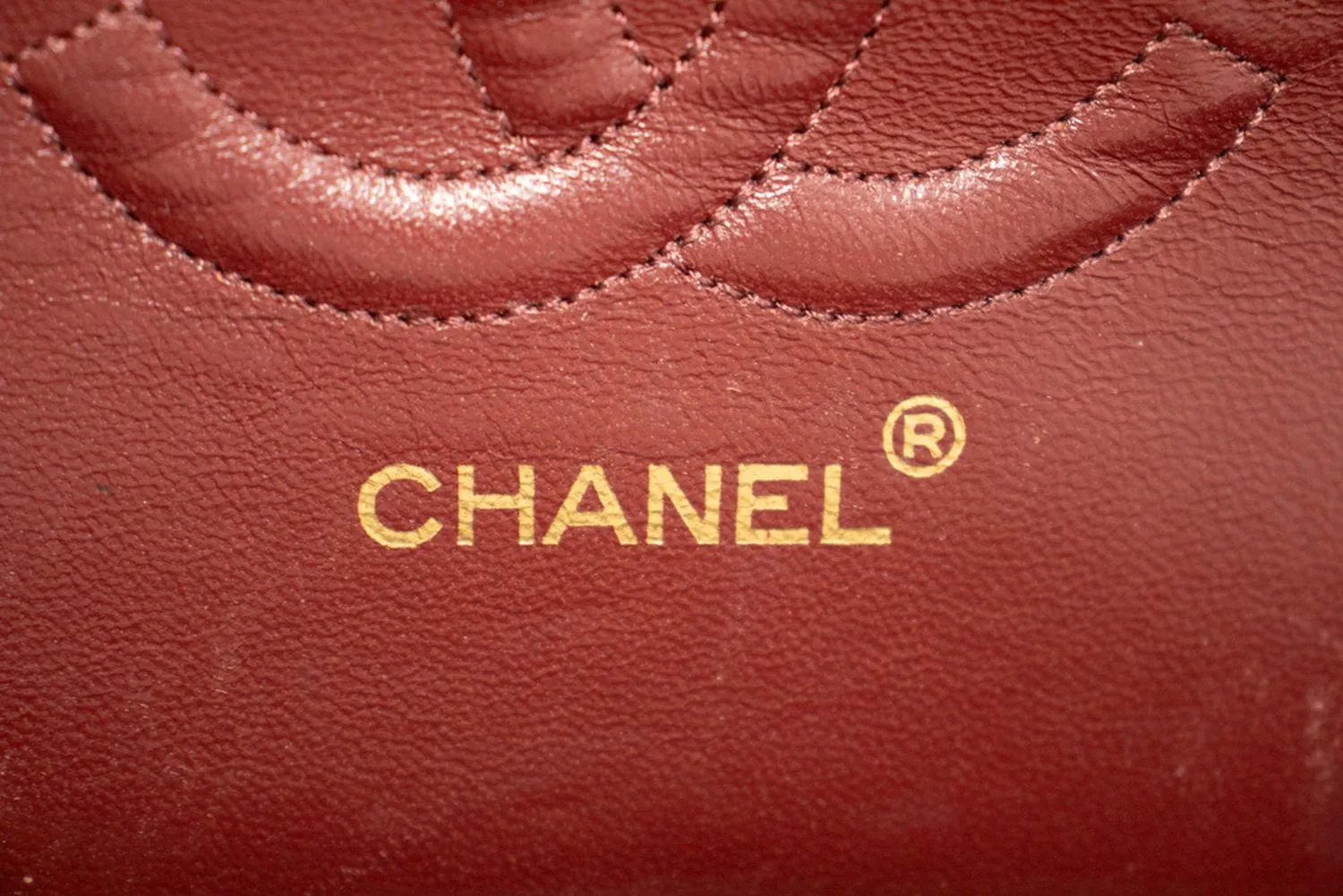 CHANEL Classic Double Flap 10" Chain Shoulder Bag Black Lambskin k69
