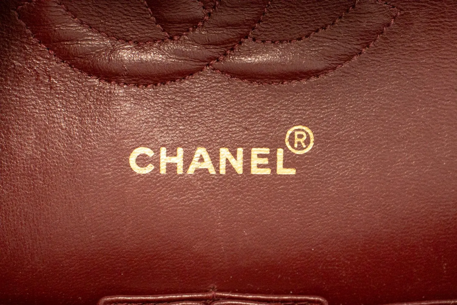 CHANEL Classic Double Flap 10" Chain Shoulder Bag Black Lambskin m90