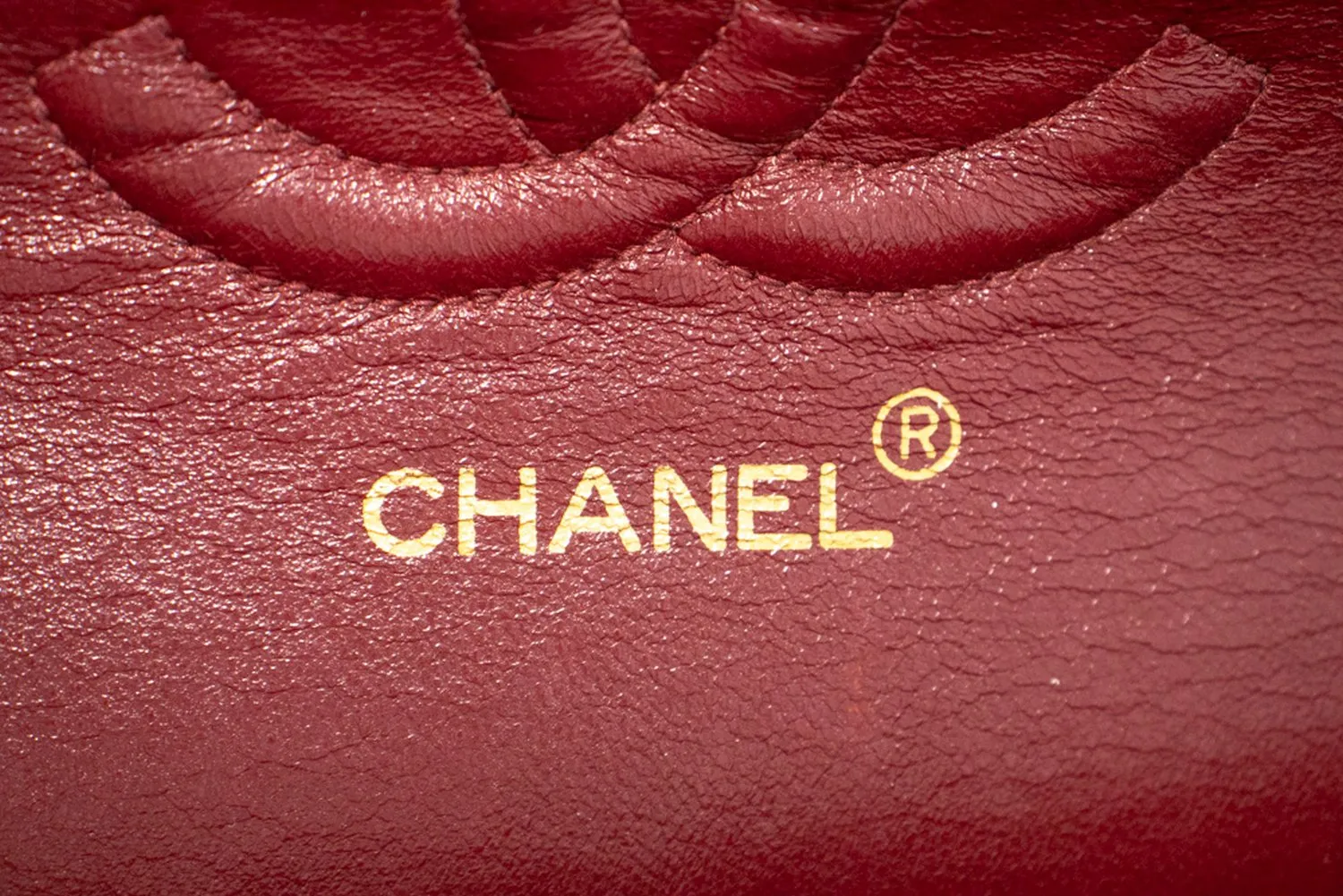 CHANEL Classic Double Flap 10" Chain Shoulder Bag Black Lambskin n44