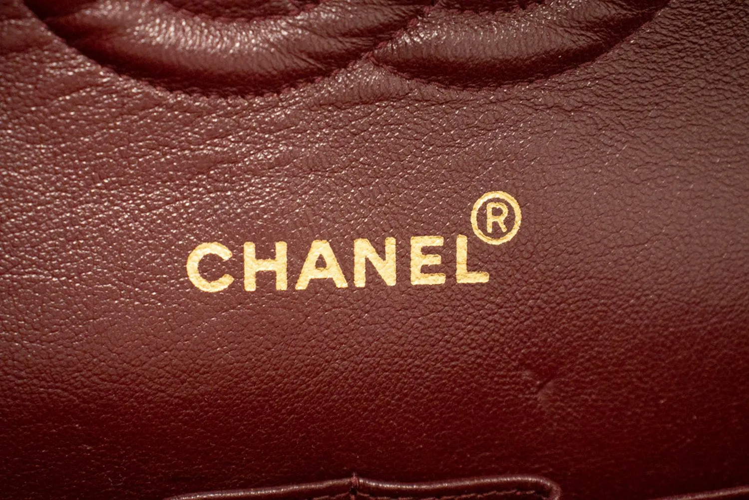 CHANEL Classic Double Flap 10" Chain Shoulder Bag Black Lambskin p32