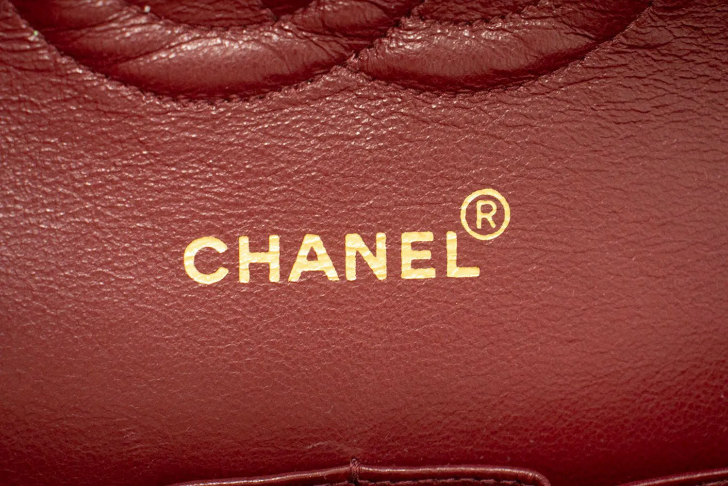 CHANEL Classic Double Flap 10" Chain Shoulder Bag Black Lambskin p49