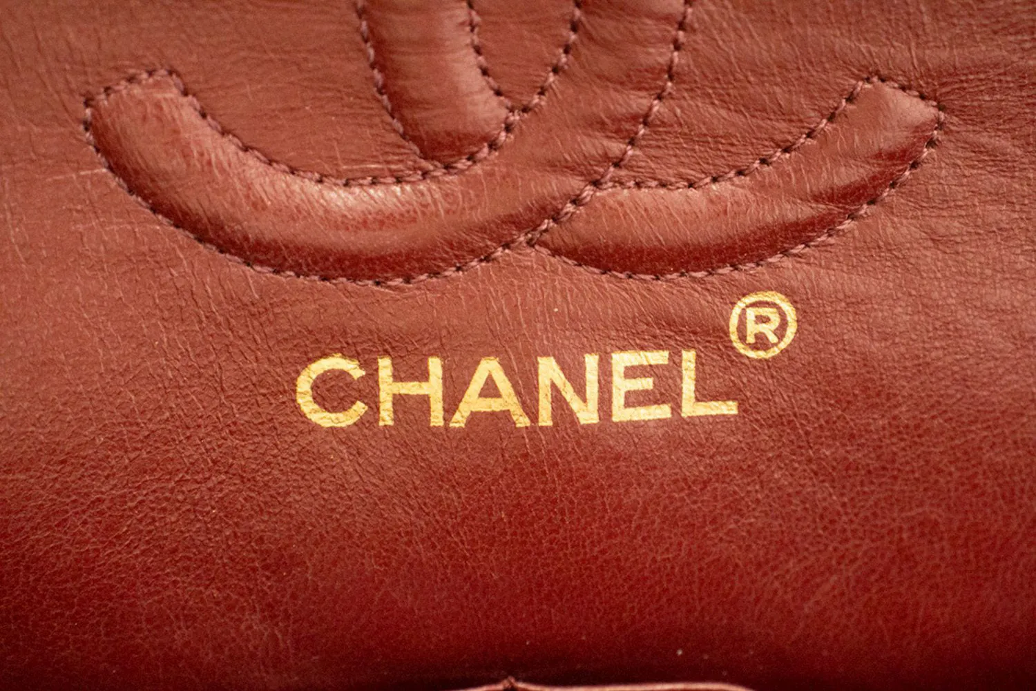 CHANEL Classic Double Flap 9" Chain Shoulder Bag Black Lambskin j19