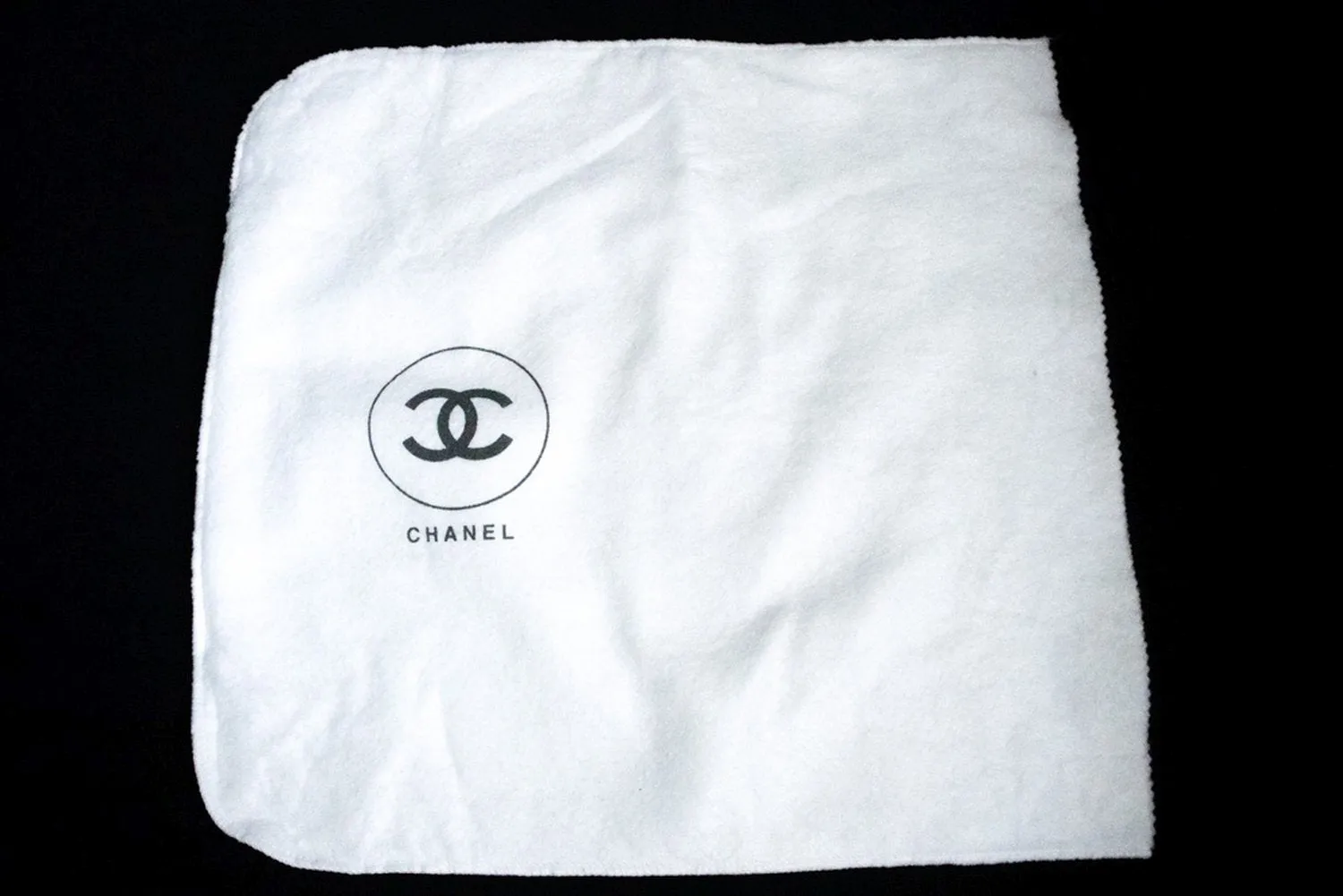 CHANEL Classic Double Flap 9" Chain Shoulder Bag Black Lambskin L41