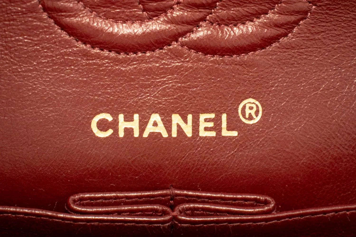 CHANEL Classic Double Flap 9" Chain Shoulder Bag Black Lambskin L63