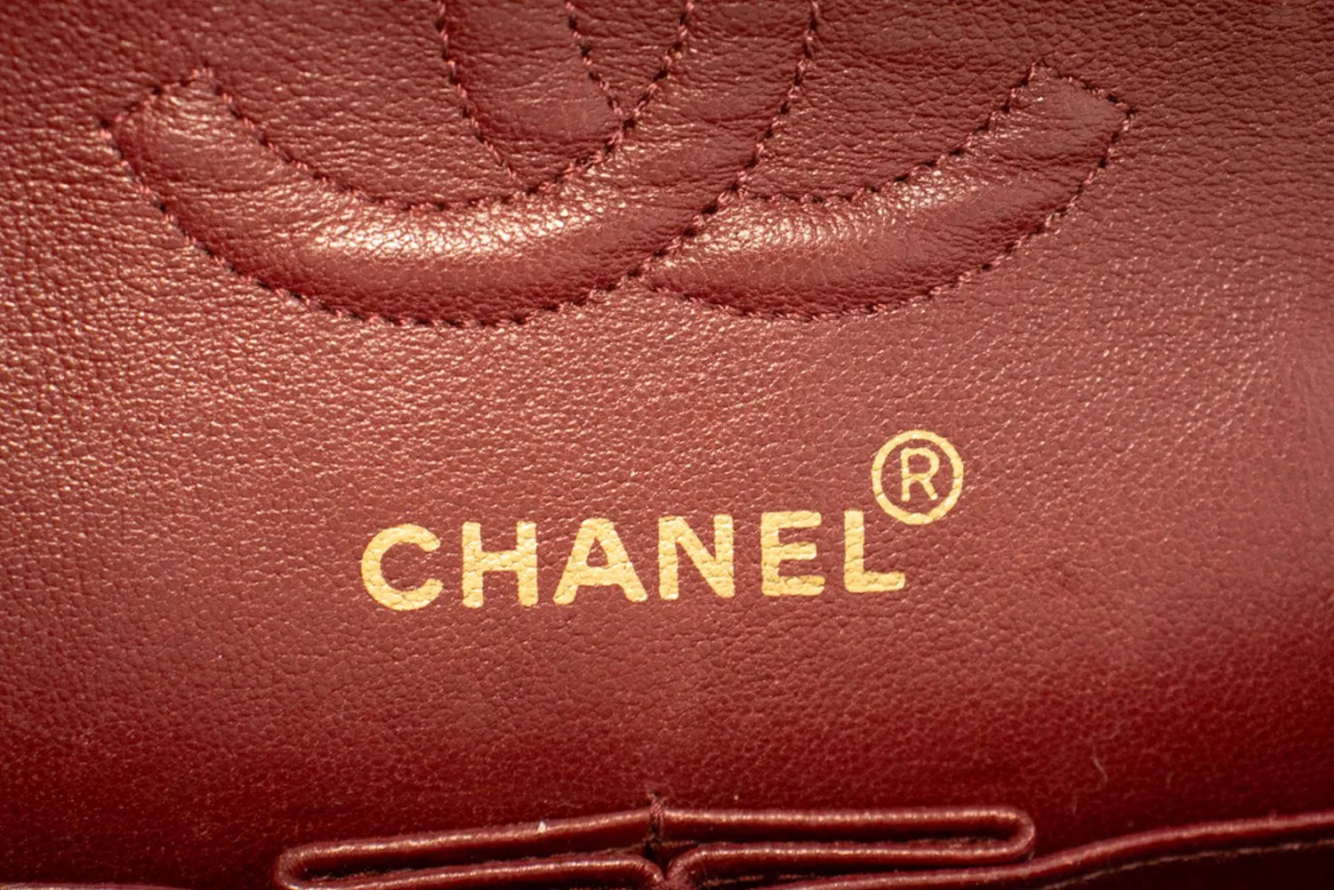 CHANEL Classic Double Flap 9" Chain Shoulder Bag Black Lambskin m64