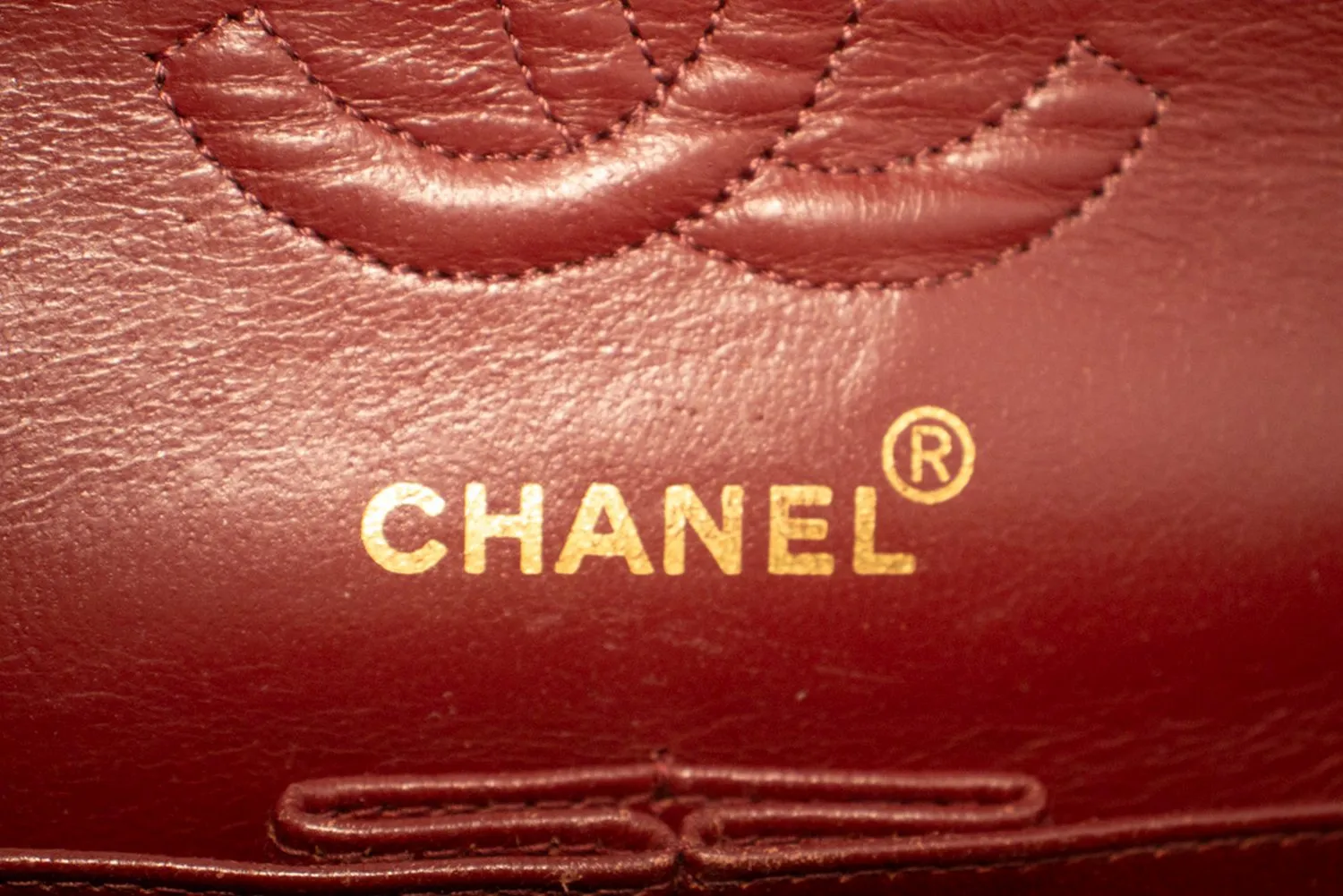 CHANEL Classic Double Flap 9" Chain Shoulder Bag Black Lambskin m89
