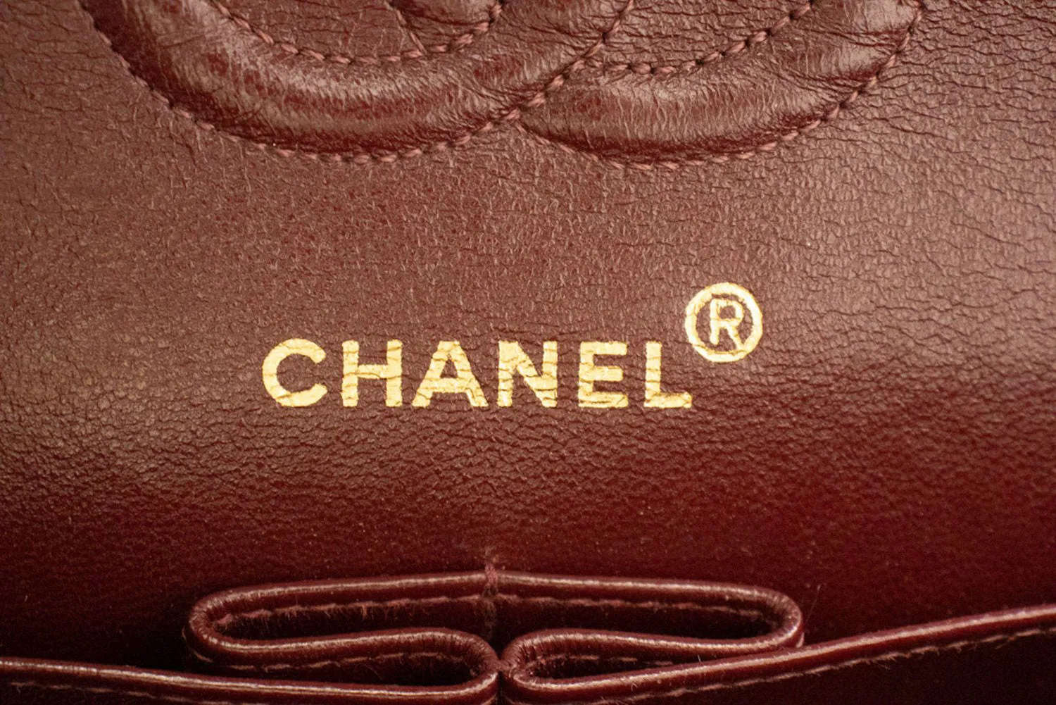 CHANEL Classic Double Flap 9" Chain Shoulder Bag Black Lambskin p54
