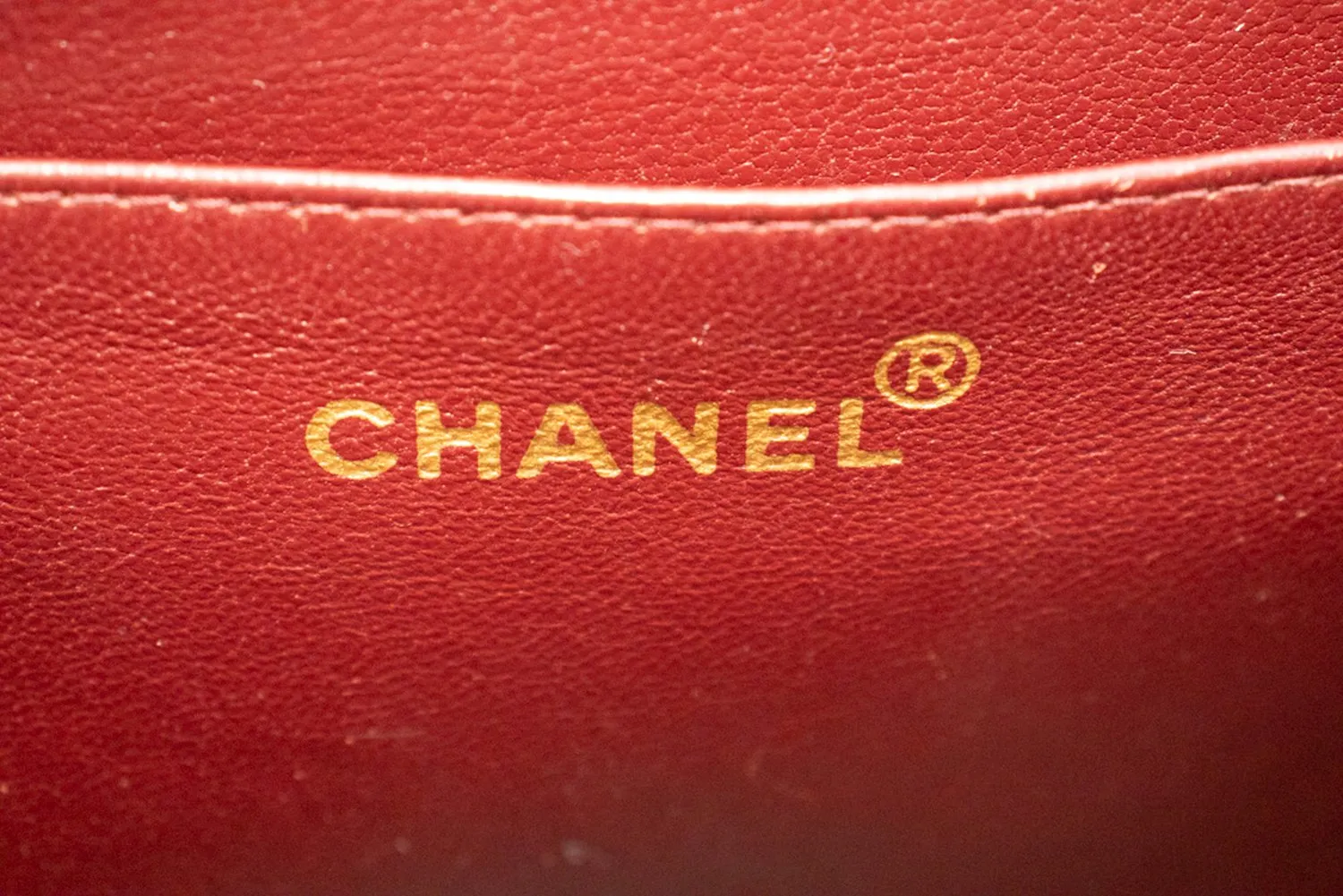CHANEL Classic Large 13" Flap Chain Shoulder Bag Black Lambskin m36