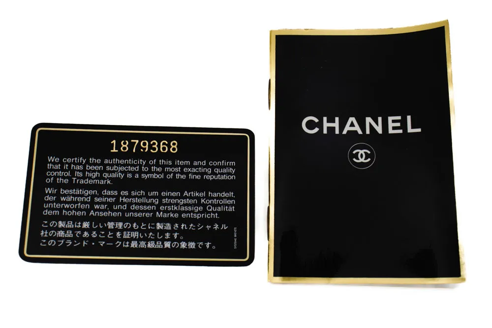 CHANEL Diana Flap Chain Shoulder Bag Black Quilted Lambskin Purse m10