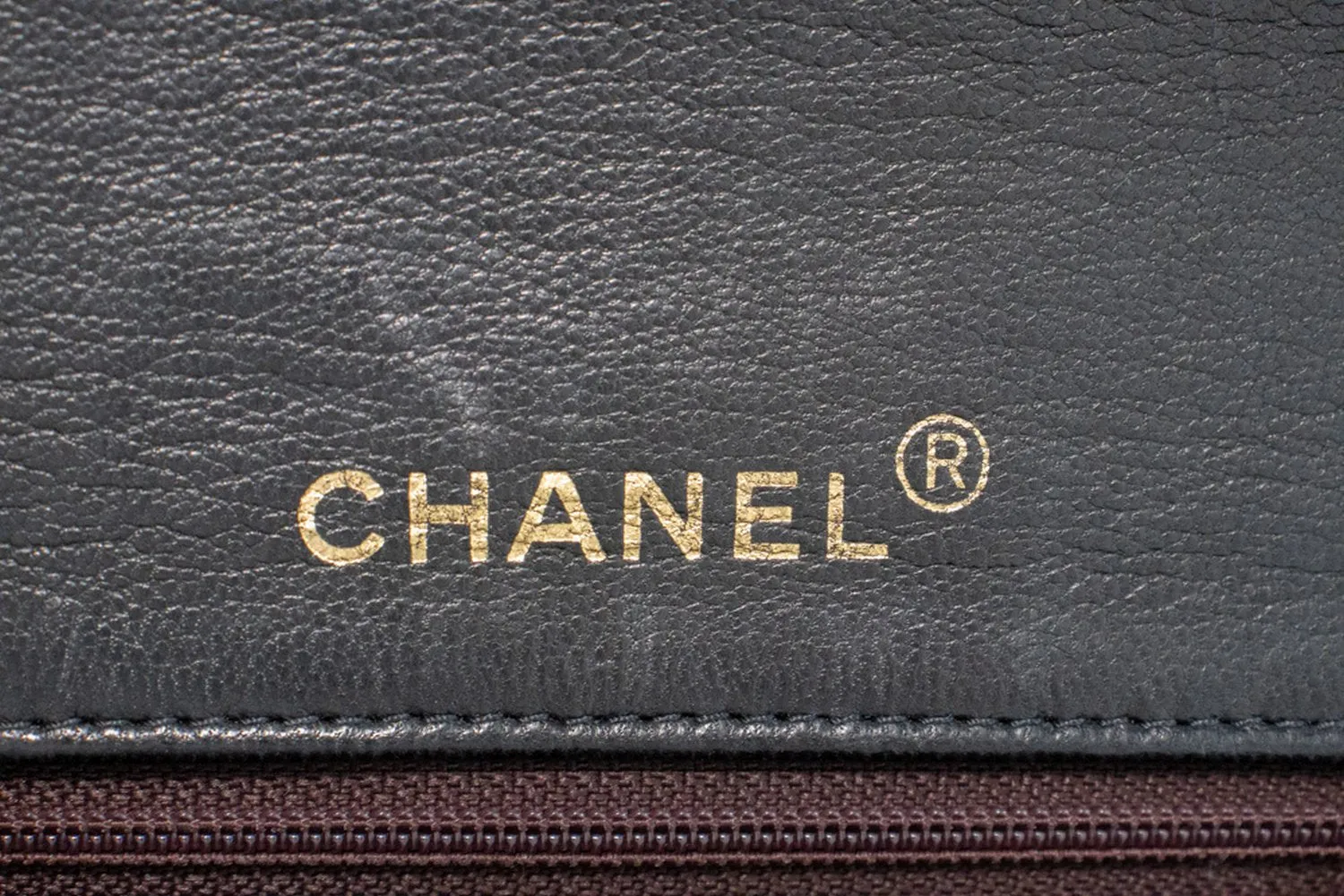 CHANEL Full Flap Chain Shoulder Bag Black Quilted Lambskin Leather n16