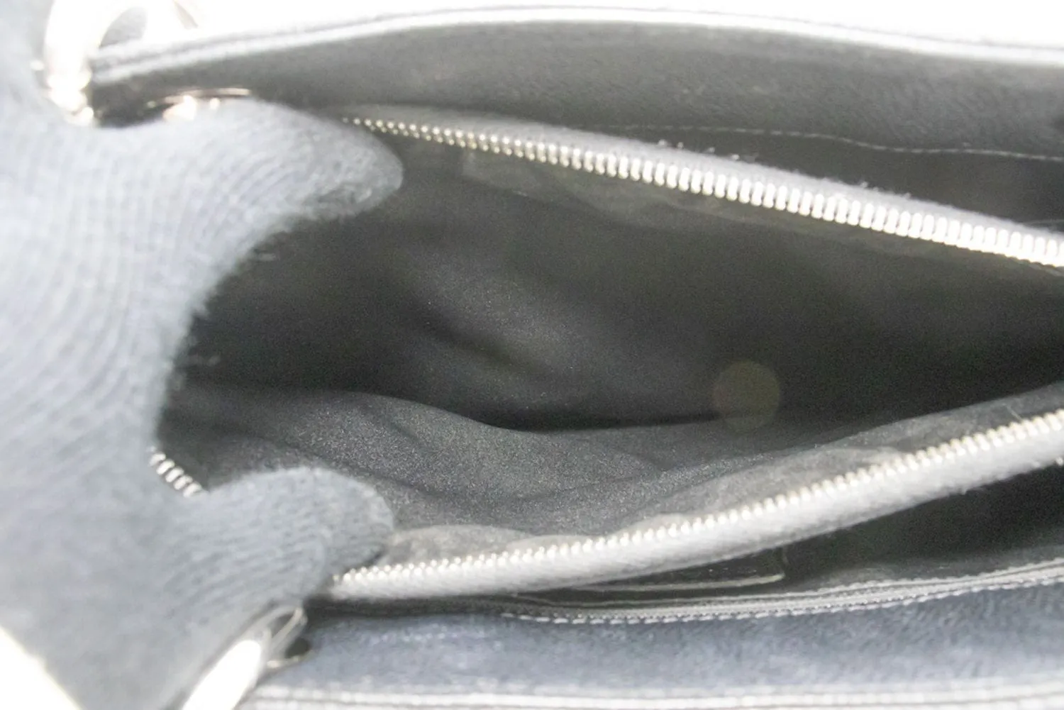 CHANEL Grained Calfskin GST 13" Shopping Tote Chain Shoulder Bag p28