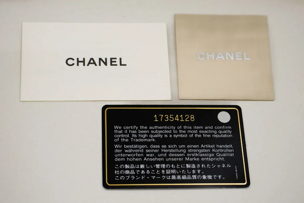 CHANEL Grained Calfskin Wallet On Chain WOC Black Shoulder Bag p60