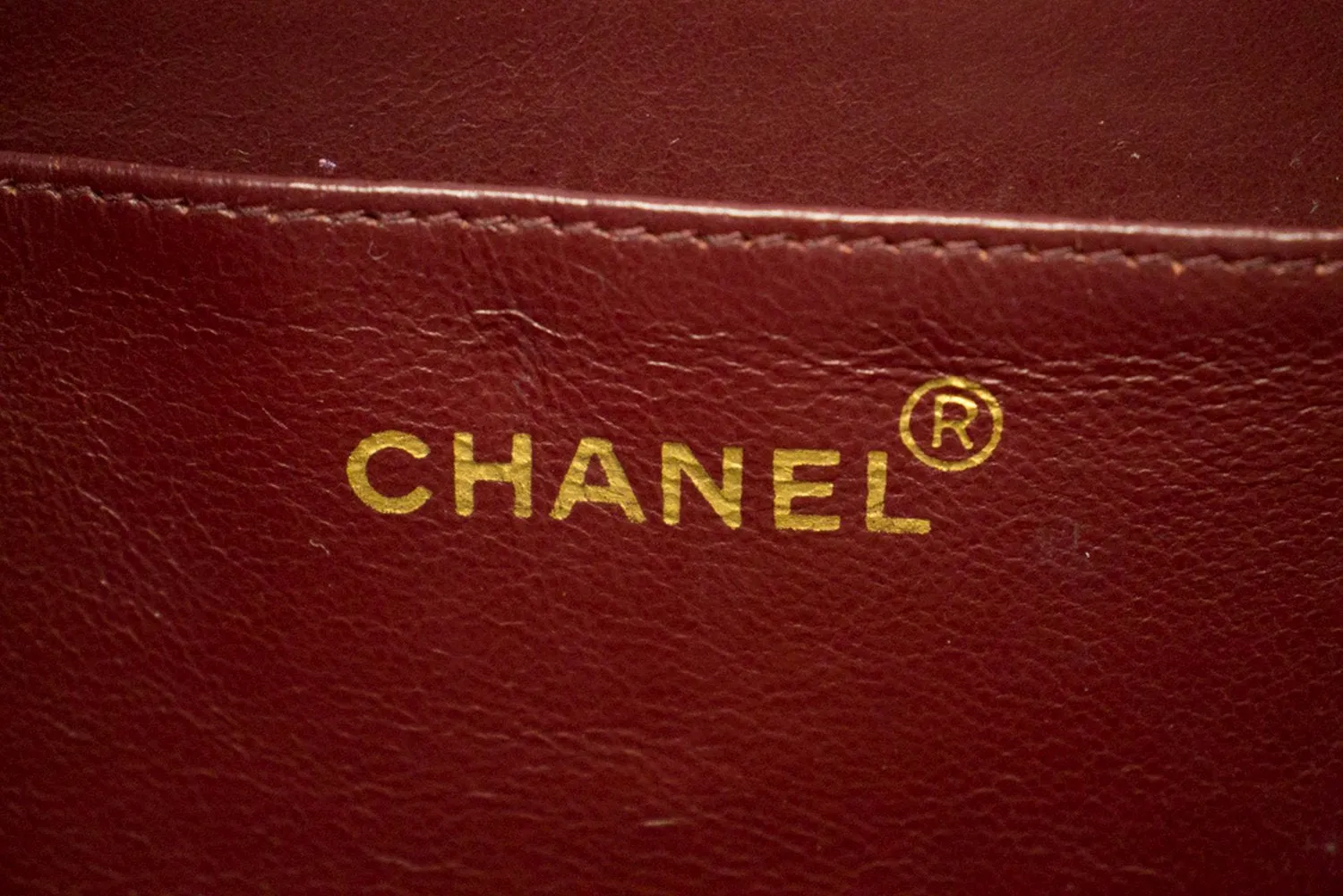 CHANEL Jumbo 13" Maxi 2.55 Flap Chain Shoulder Bag Black Lambskin d68