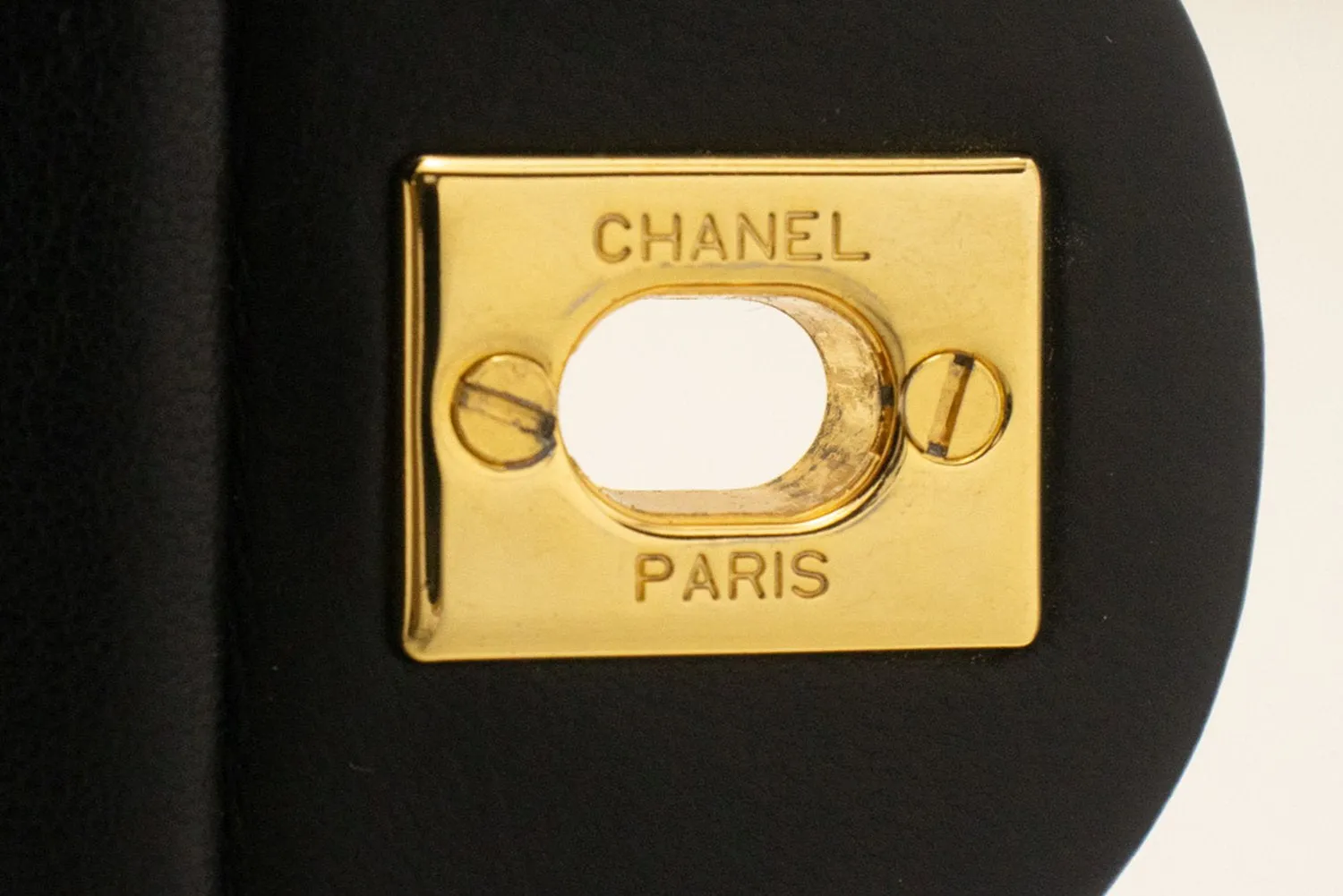 CHANEL Mini Square Small Chain Shoulder Bag Crossbody Black Lamb m44