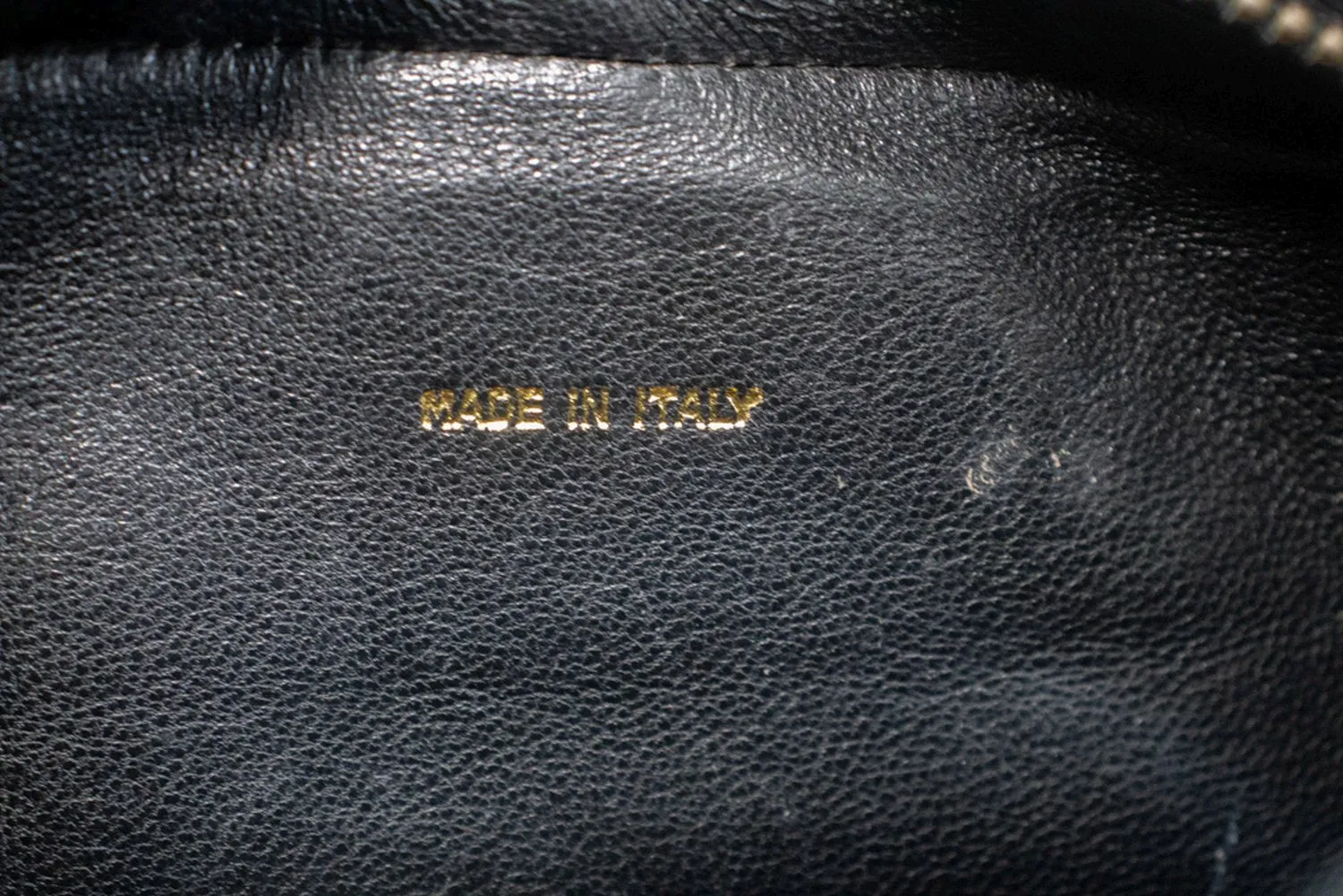 CHANEL Vintage Classic Chain Shoulder Bag Black Quilted Lambskin n17
