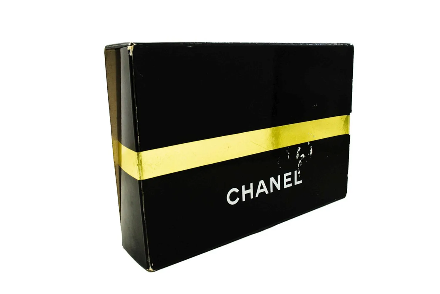 CHANEL Vintage Tassel Chain Shoulder Bag Black Quilted Zipper Lamb n19
