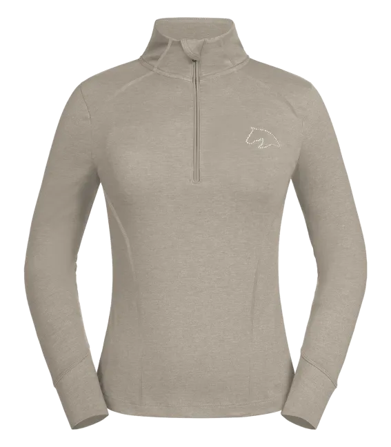 CHESTER BASIC ZIP-SHIRT by Waldhausen