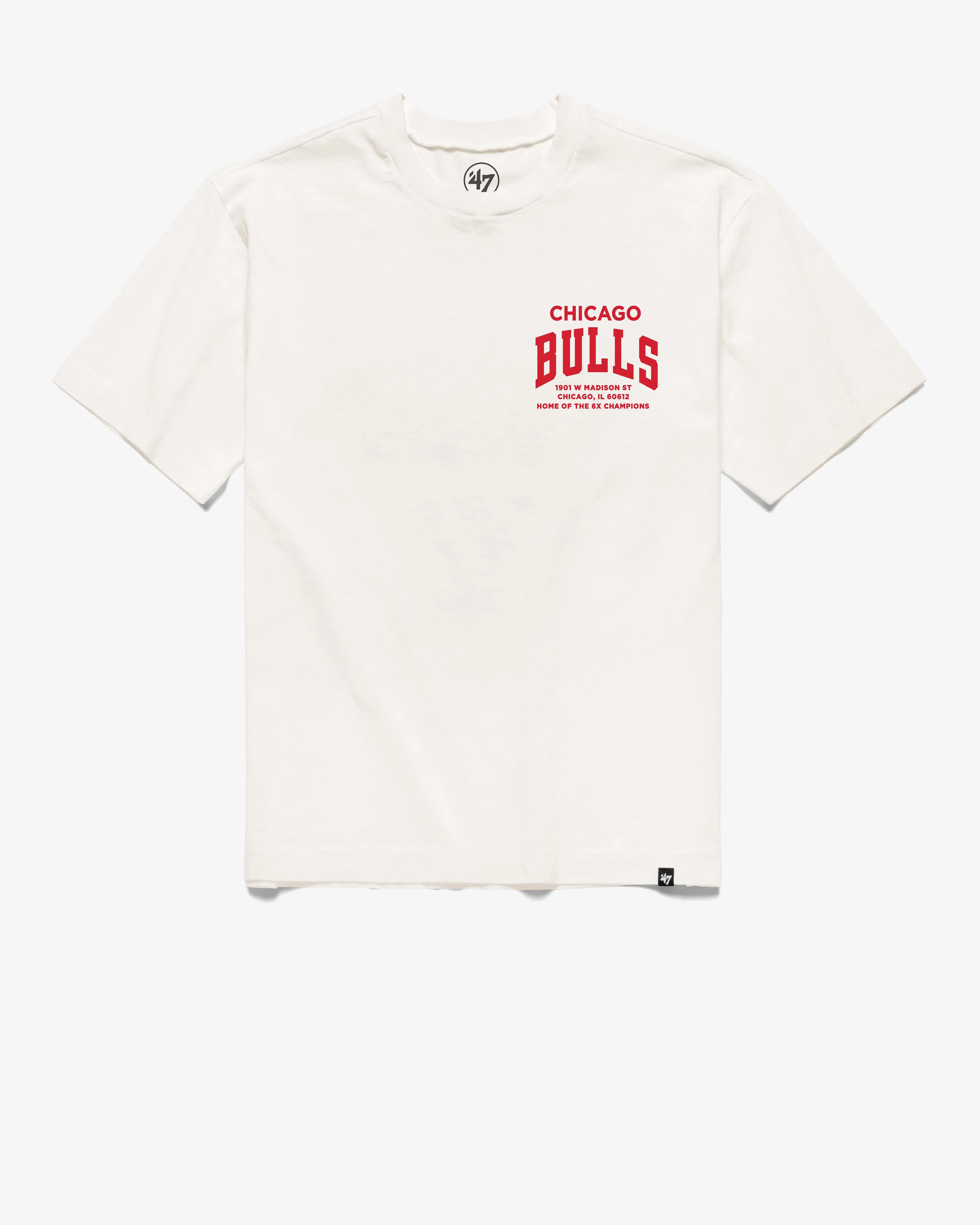 CHICAGO BULLS CHAMPIONS SHOPHOUSE '47 FOUNDATION TEE