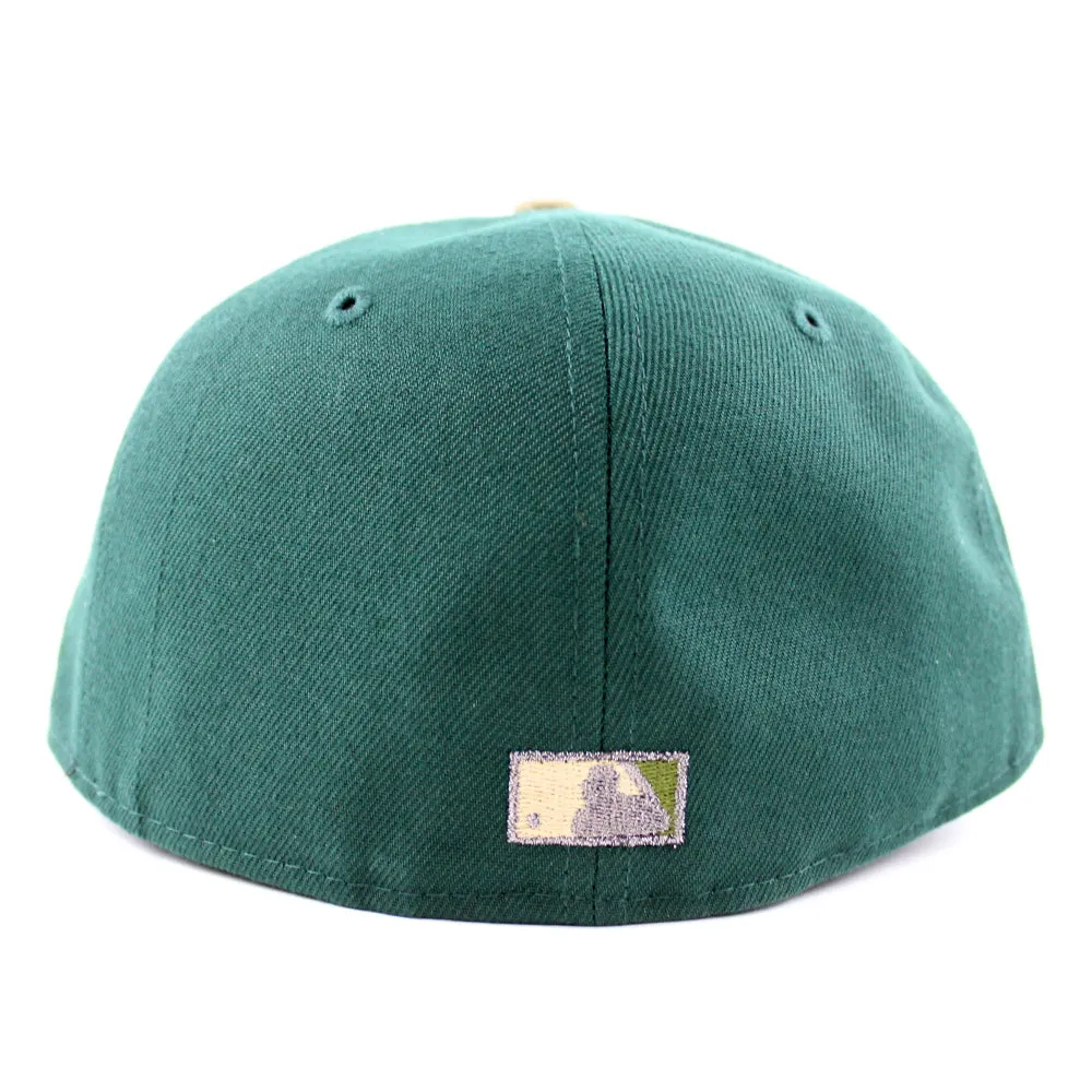 Chicago Cubs 1962 All Star Game New Era 59Fifty Fitted Hat (Dark Green Khaki Bronze Under brim)