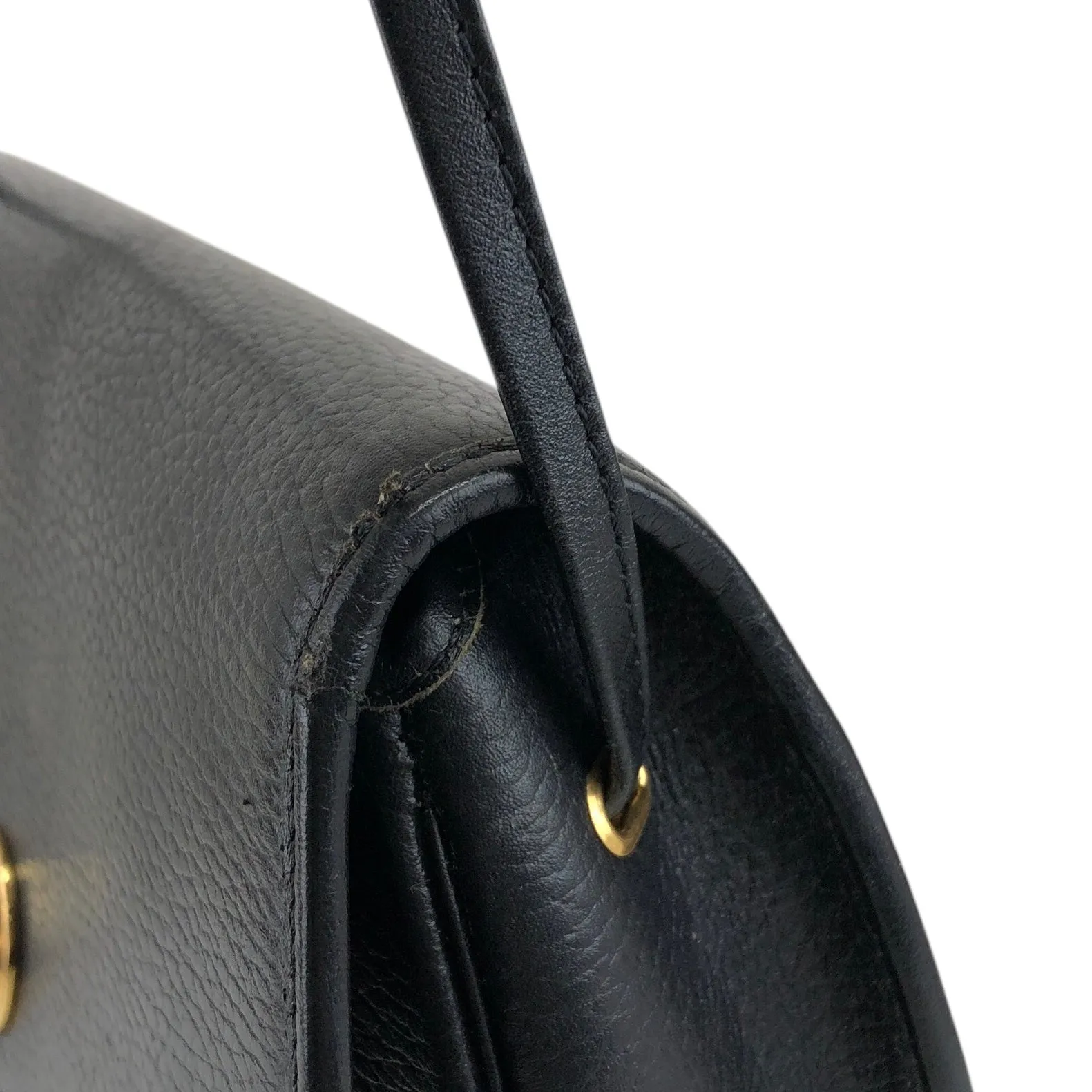 Christian Dior  Shoulder bag Black Vintage tzdbkd