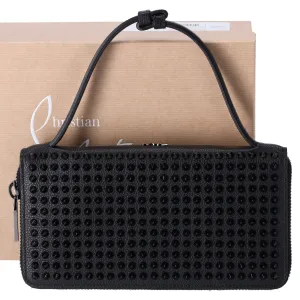 Christian Louboutin Panettone XL Wallet Black Studded