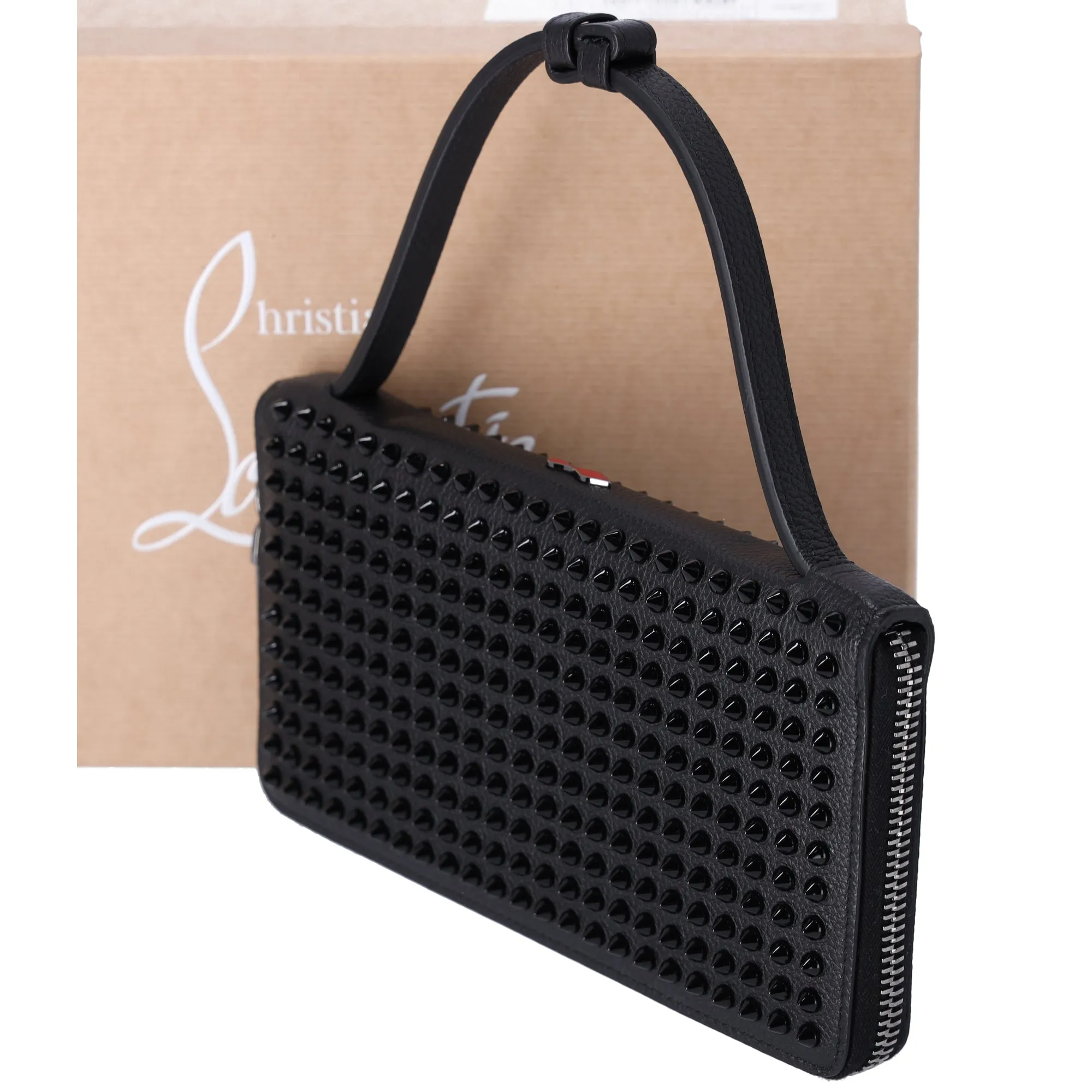 Christian Louboutin Panettone XL Wallet Black Studded