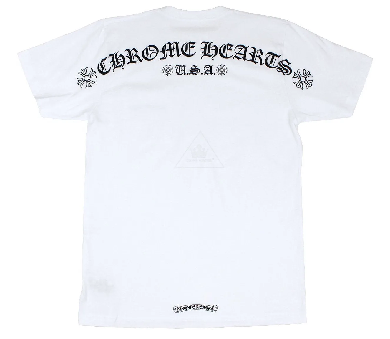 Chrome Hearts "USA Shoulder Logo" Tee White
