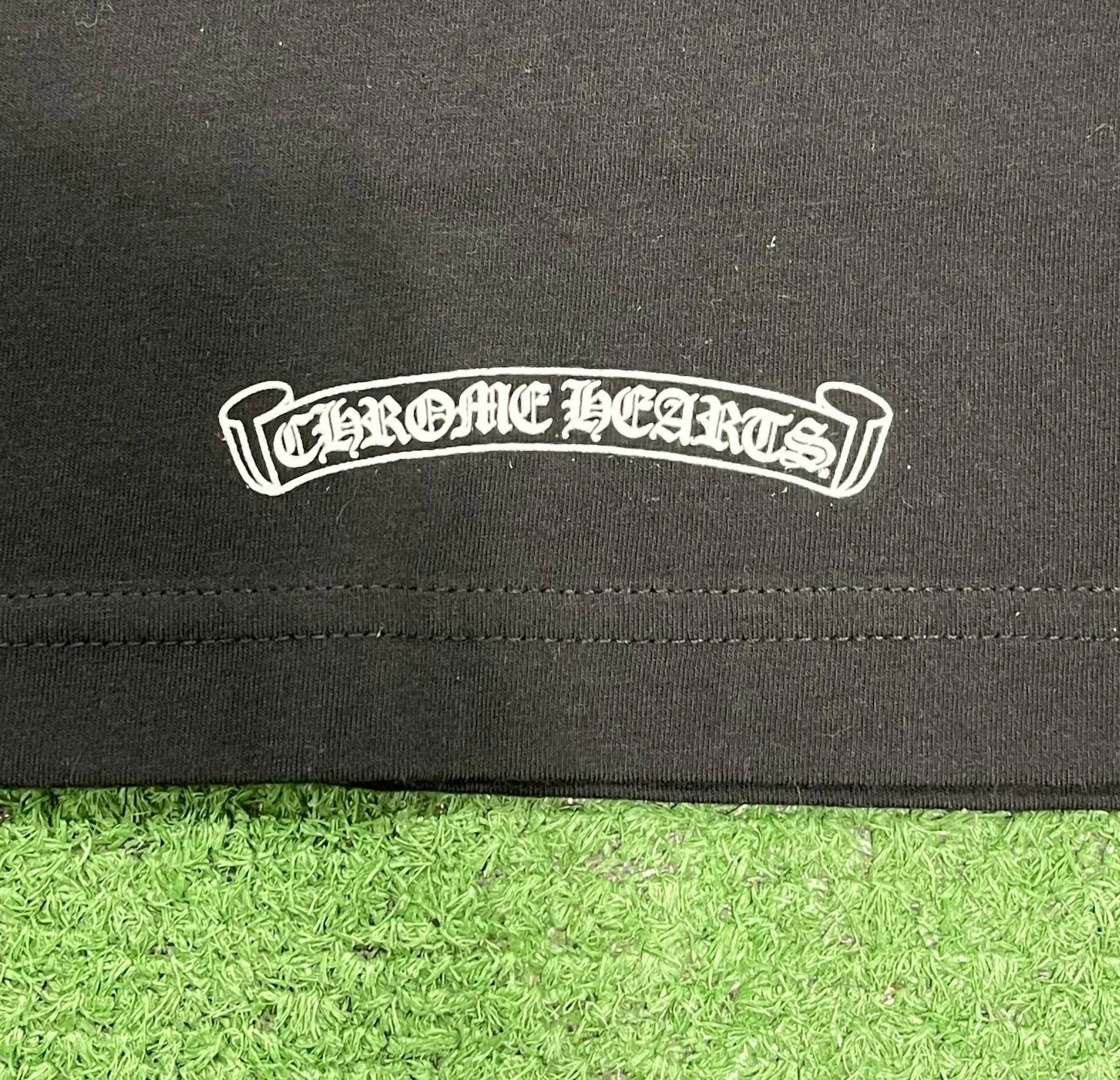 Chrome Hearts USA Shoulder Logo Hoodie Black
