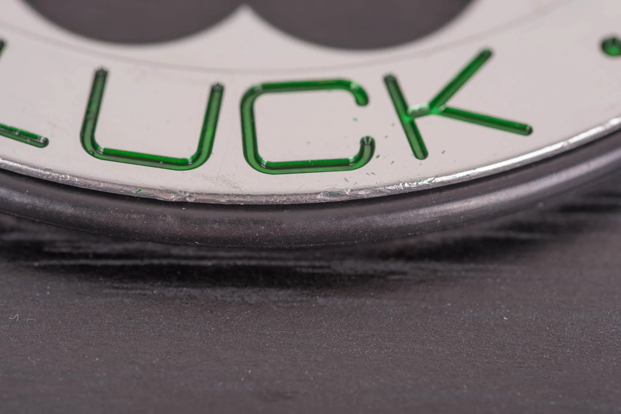 Circle-T Rub For Luck Bag Tag