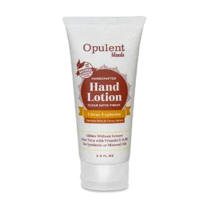 Citrus Explosion All Natural Travel Size Hand Lotion by Opulent Blends
