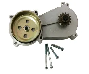 CL002 MINI DIRT BIKE CLUTCH BELL HOUSING TRANSFER BOX COMPLETE WITH FRONT SPROCKET