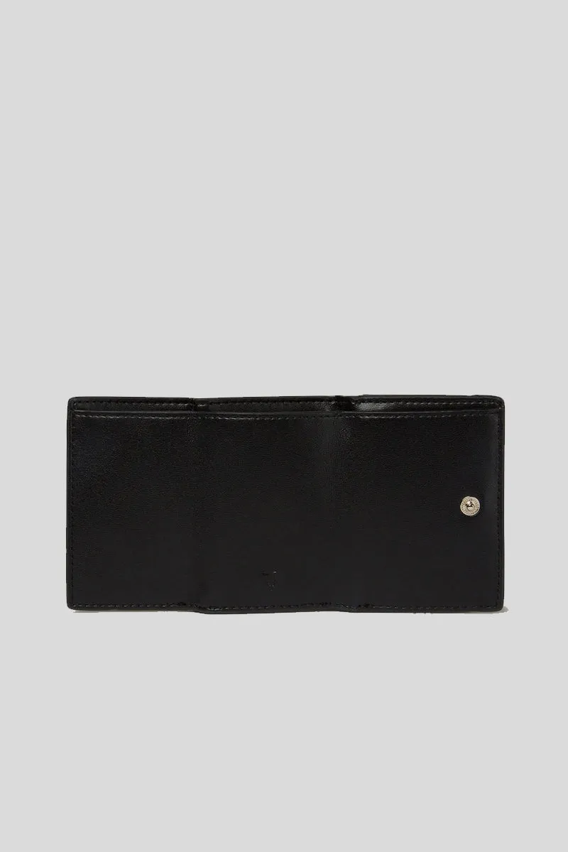 Claire Continental Wallet Coin - Black