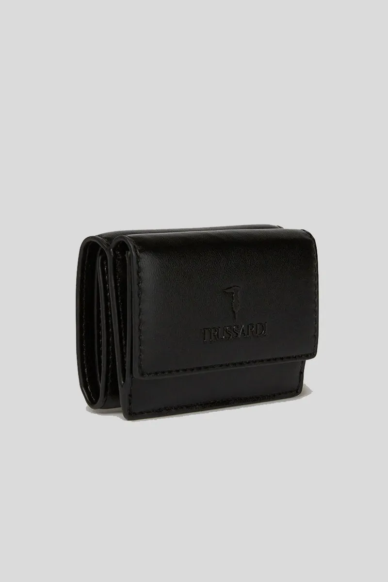 Claire Continental Wallet Coin - Black
