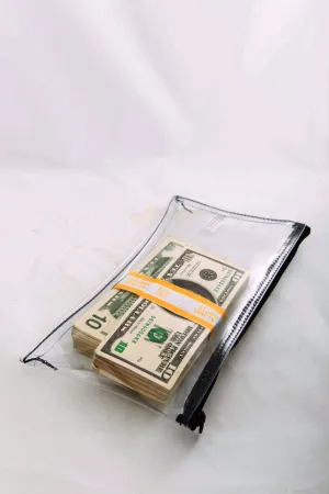 Clear Character Bag-small 6"x11"