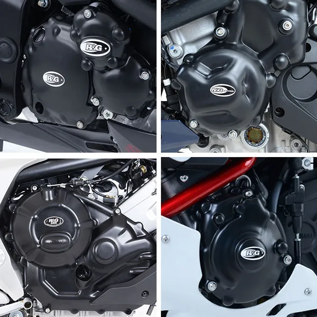 Clutch & Water Pump Covers Ducati R&G (KEC0030BK)