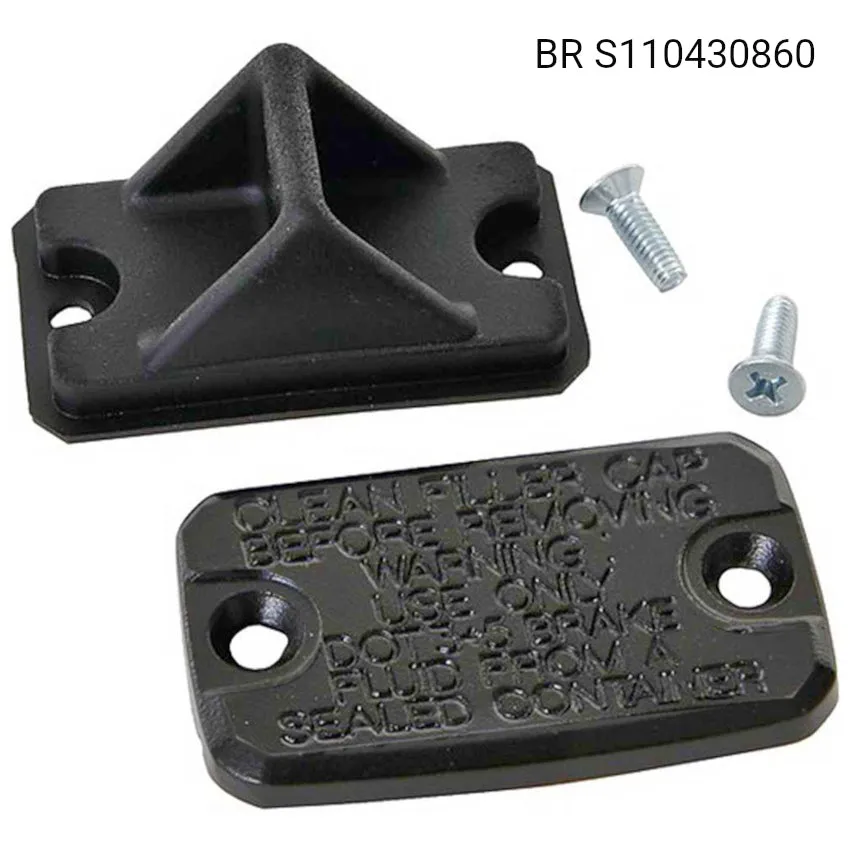 Clutch master cylinder - Road '90s style - Rectangular reservoir