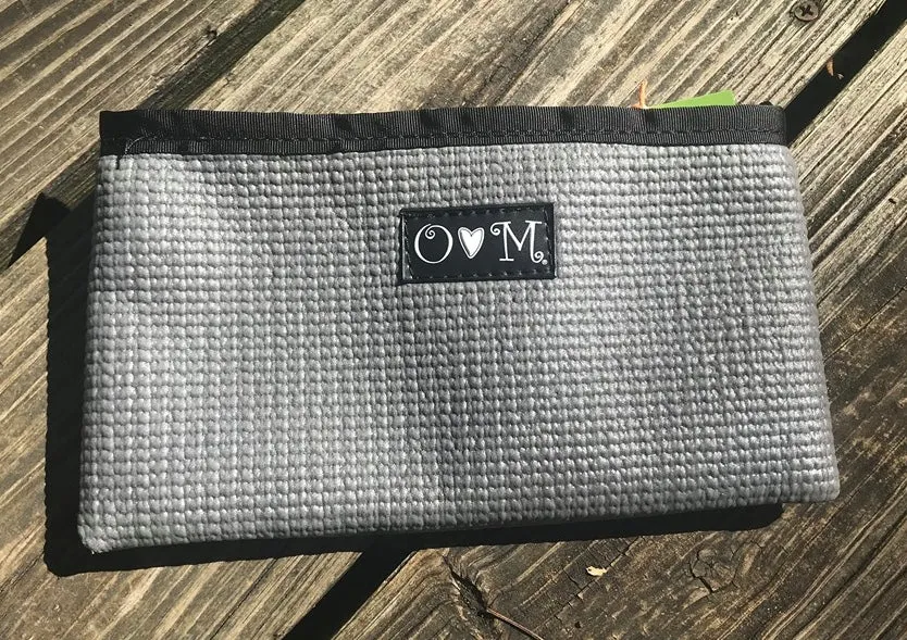 Clutch, Wallet, Recycled Yoga Mats