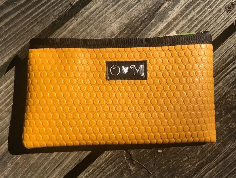 Clutch, Wallet, Recycled Yoga Mats