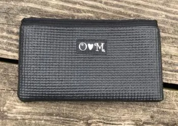 Clutch, Wallet, Recycled Yoga Mats