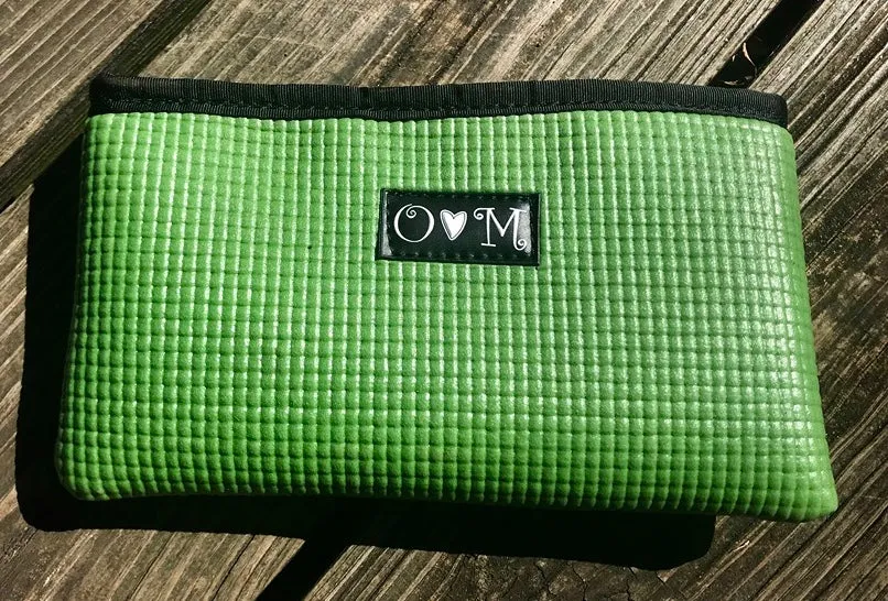 Clutch, Wallet, Recycled Yoga Mats