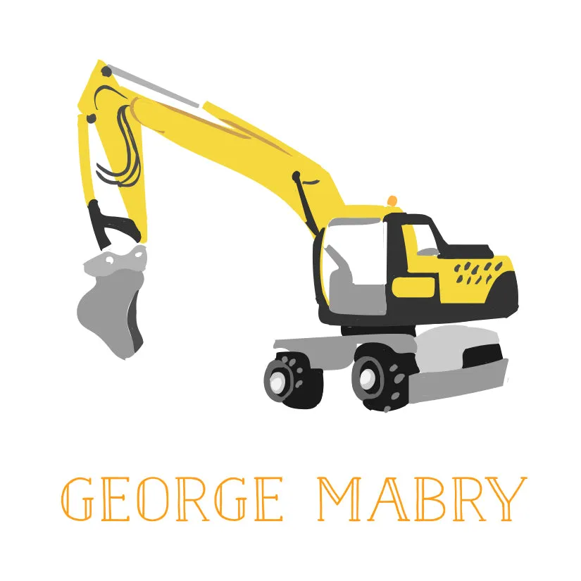 Construction Bag Tag